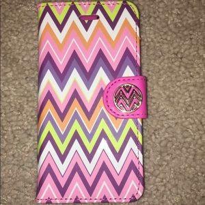 iphone 6 pink phone case/wallet